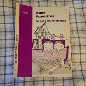 Bastien Duet Favorites Level 1 Piano Book